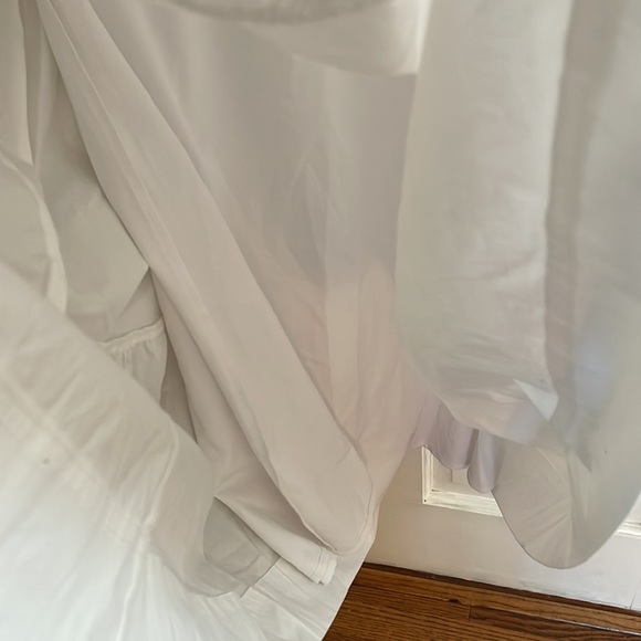 Veronica Beard Trail Belted Cotton Midi Dress - Picture 5 of 8